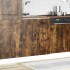 Mueble bajo para fregadero Kalmar roble ahumado 60x46x81,5