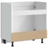 Mueble bajo para fregadero Kalmar roble marrón 80x46x81,5