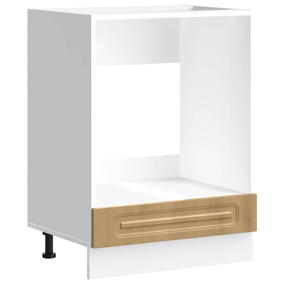 Mueble de horno Kalmar roble artesanal madera