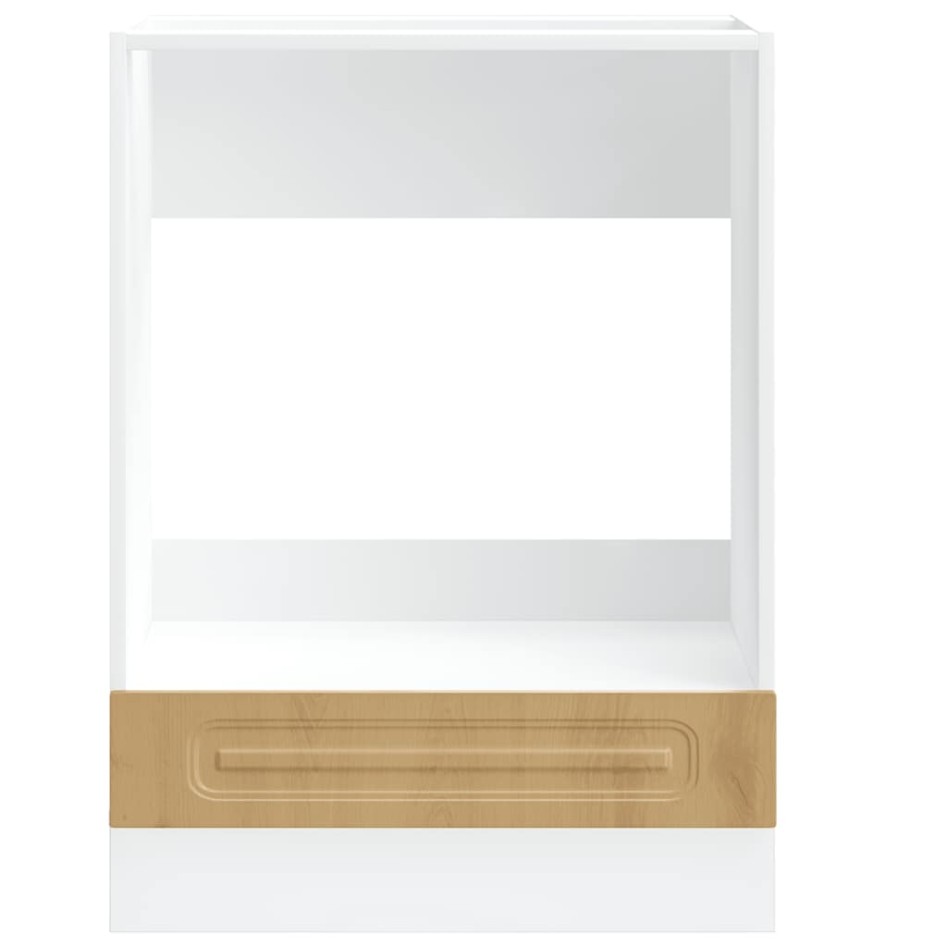 Mueble de horno Kalmar roble artesanal madera