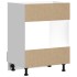 Mueble de horno Kalmar roble artesanal madera