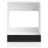 Mueble de horno Kalmar negra madera