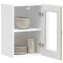 Armario pared cocina puerta de cristal Kalmar roble