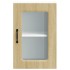 Armario pared cocina puerta de cristal Kalmar roble