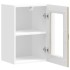 Armario pared cocina puerta de cristal Kalmar roble