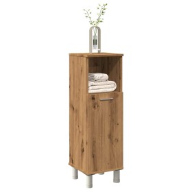 Armario de baño madera contrachapada roble artisan 30x30x95