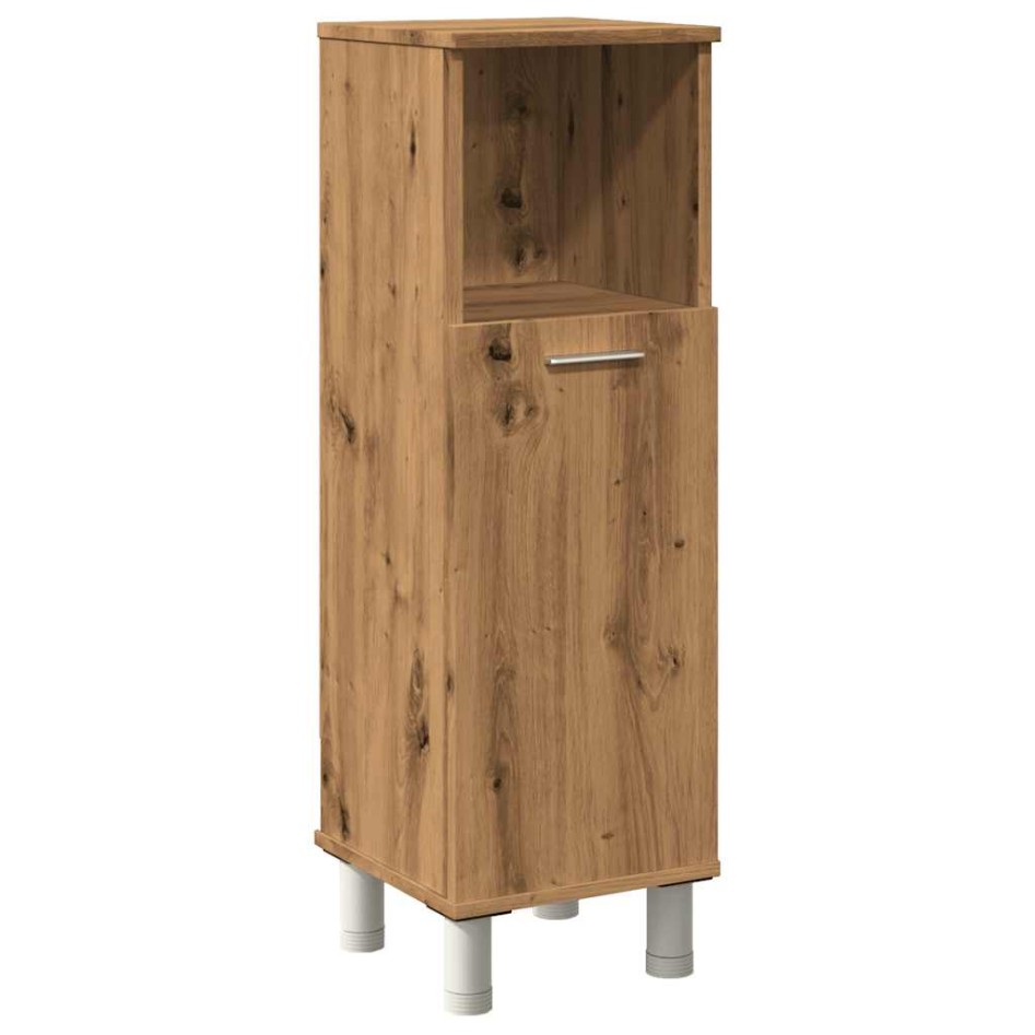 Armario de baño madera contrachapada roble artisan 30x30x95