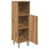 Armario de baño madera contrachapada roble artisan 30x30x95