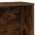 Estantería madera de ingeniería roble ahumado 60x24x120