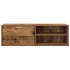 Mueble de TV madera contrachapada envejecida 120x34x37