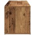 Mueble de TV madera contrachapada envejecida 120x34x37