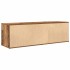 Mueble de TV madera contrachapada envejecida 120x34x37