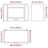 Mueble de pared de cocina Porto madera contrachapada