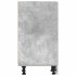 Armario bajo madera de ingeniería gris hormigón 40x44,5x81,5
