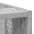Armario bajo de madera de ingeniería gris sonoma