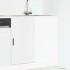 Mueble bajo de cocina Porto madera contrachapada