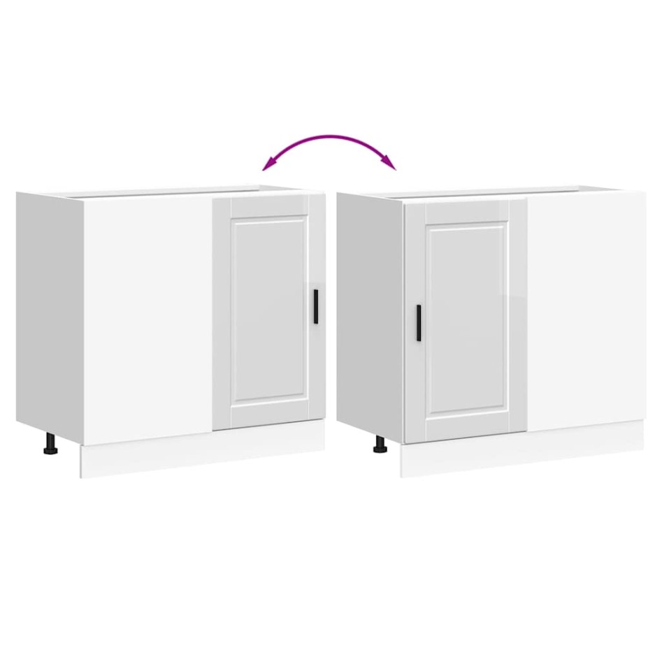 Mueble bajo de cocina Porto alto brillo