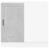 Mueble bajo de cocina porto gris cemento madera