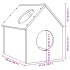 Casa para gatos madera maciza pino 41x50x50