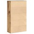 Estantería madera de ingeniería color envejecido 60x24x101,5