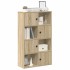 Estantería de madera de ingeniería roble sonoma 60x24x101,5