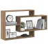 Estante de pared madera ingeniería roble artisian