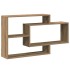 Estante de pared madera ingeniería roble artisian