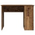 Escritorio de madera de ingeniería envejecida 100x55x75
