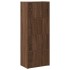 Estantería madera de ingeniería marrón roble 40x24x102