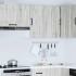 Mueble de pared de cocina Kalmar madera ingeniería sonoma