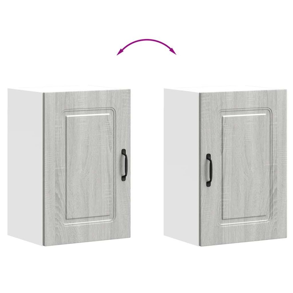 Mueble de pared de cocina Kalmar madera ingeniería sonoma