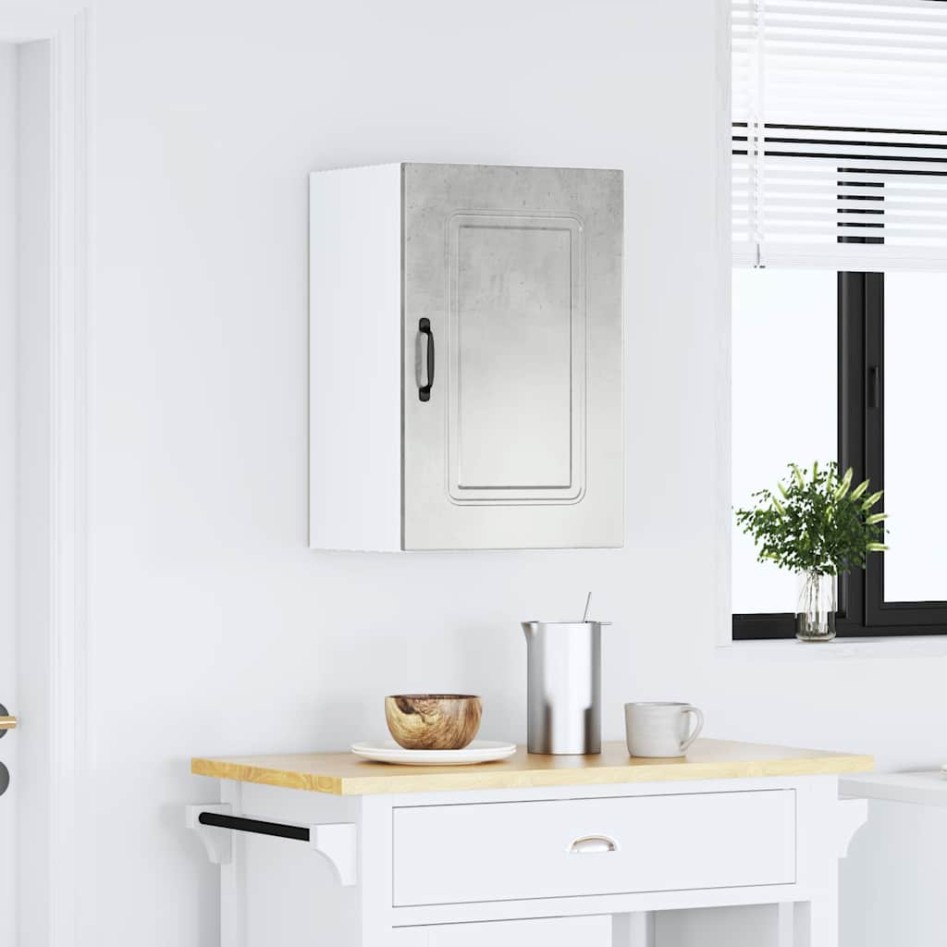 Armario de pared cocina Kalmar madera ingeniería gris