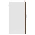 Armario pared cocina puerta de cristal Kalmar roble