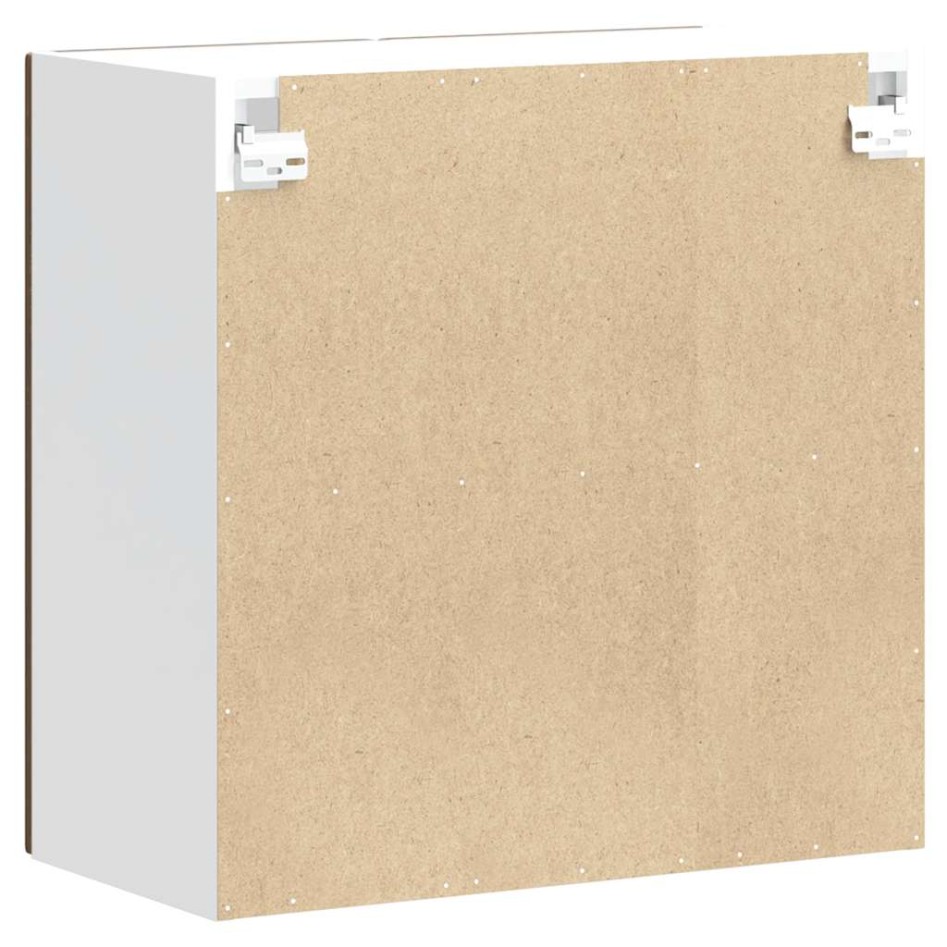 Armario pared cocina puerta de cristal Kalmar roble