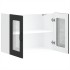 Armario pared cocina puerta de cristal Kalmar