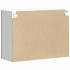 Armario de pared para cocina puerta cristal Porto roble