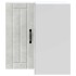 Mueble esquinero cocina Lucca madera contrachapada gris
