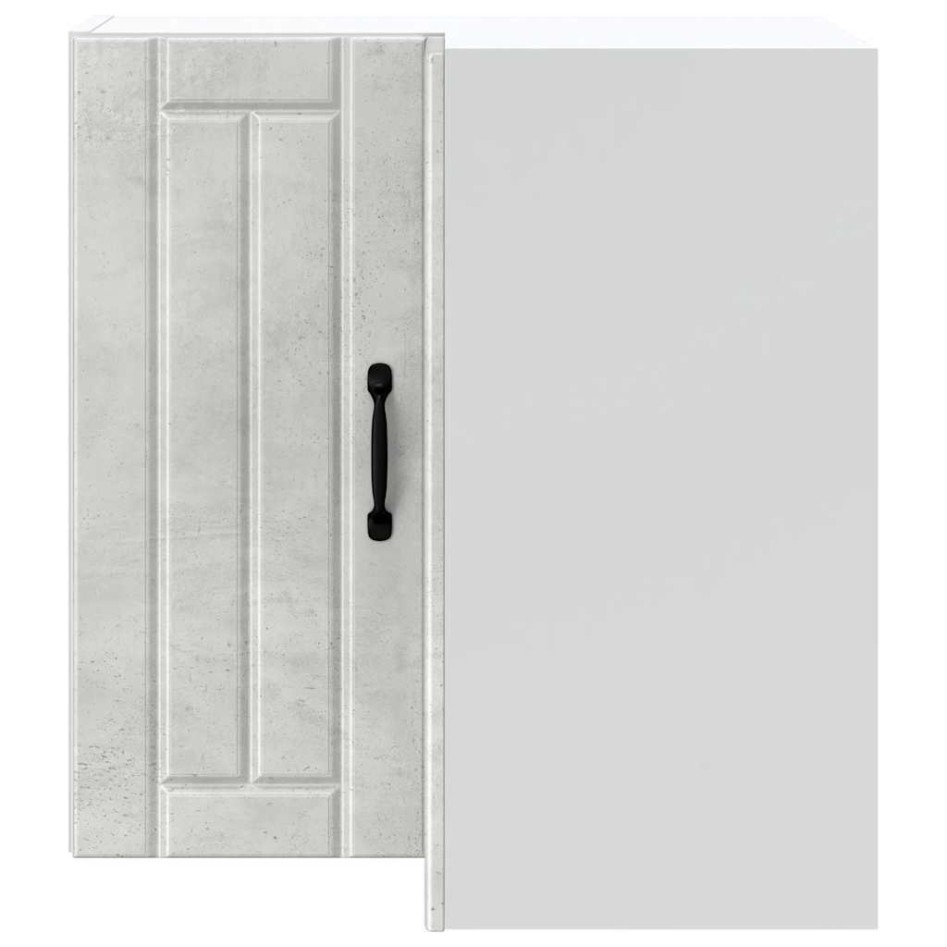 Mueble esquinero cocina Lucca madera contrachapada gris