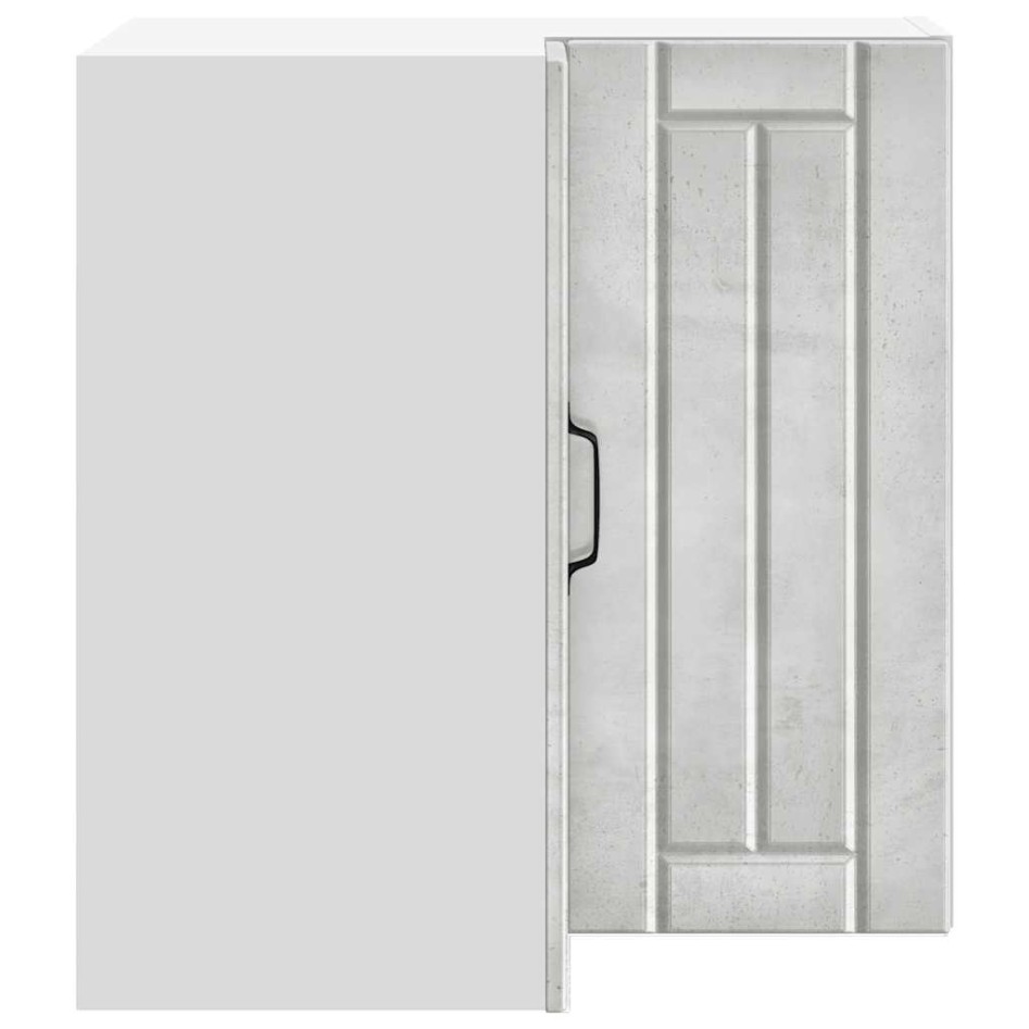 Mueble esquinero cocina Lucca madera contrachapada gris