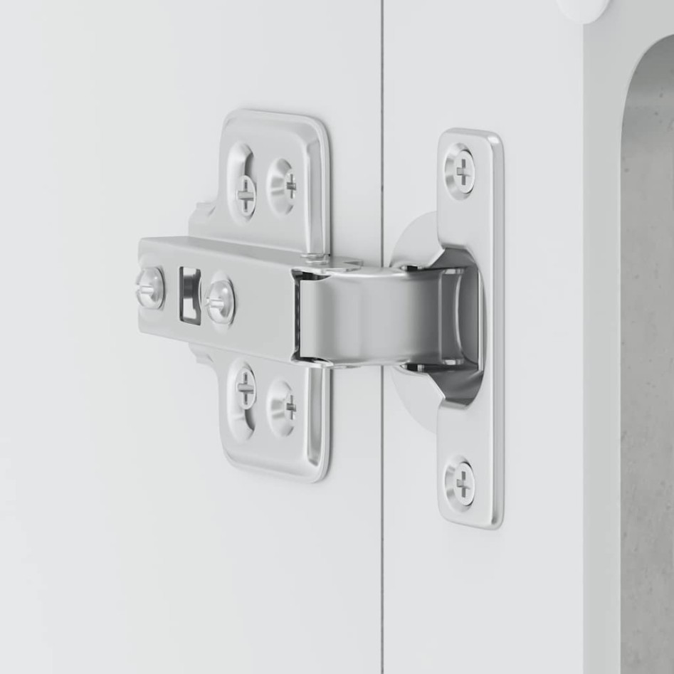 Armario pared cocina puerta de cristal Lucca gris