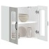 Armario pared cocina puerta de cristal Lucca