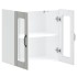 Armario pared cocina puerta de cristal Lucca