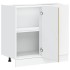 Mueble bajo de cocina Kalmar madera ingeniería de roble