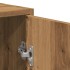 Mueble de baño con espejo de madera ingeniería roble