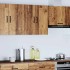 Armario de pared cocina Kalmar madera vieja madera