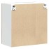 Armario de pared cocina Kalmar madera vieja madera
