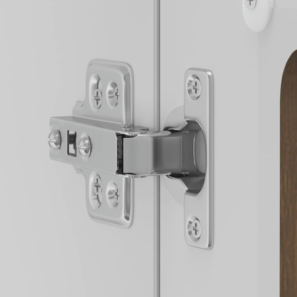 Armario pared cocina puerta de cristal Lucca roble