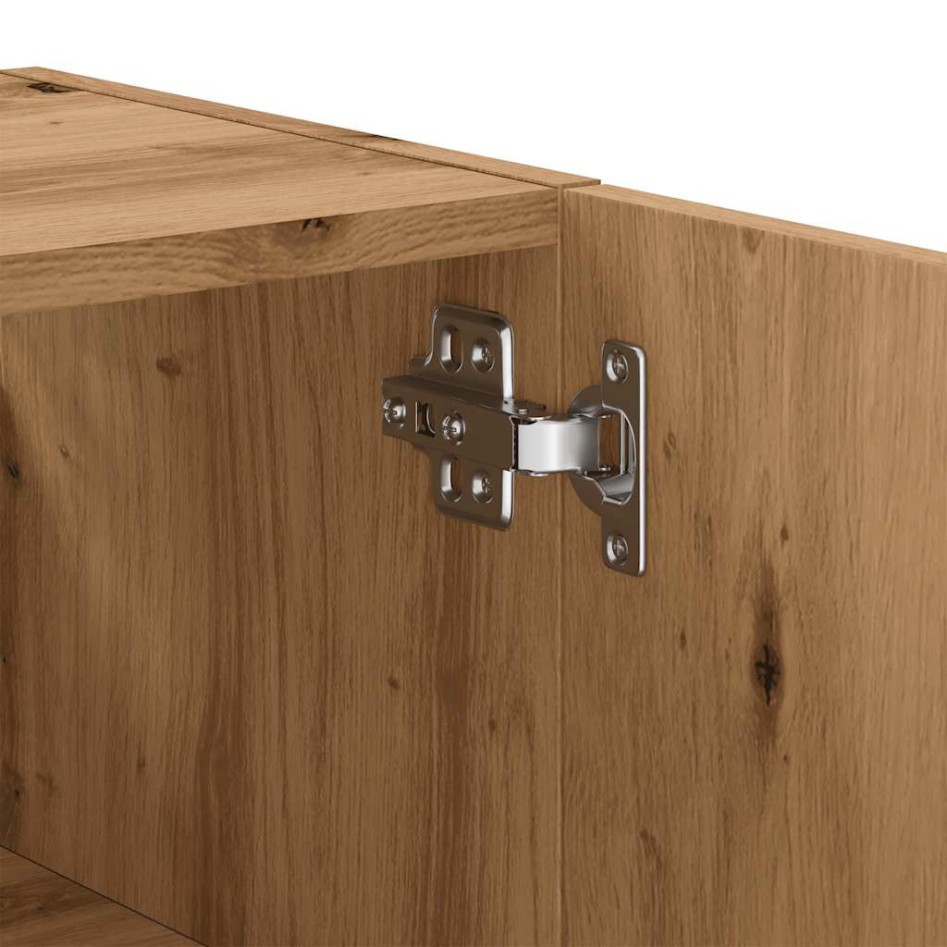 Armario de pared madera de ingeniería roble artisan 60x31x60