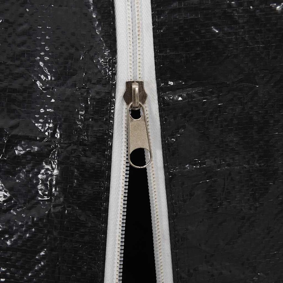 Leñero cubierta lluvia 150,5x100,5x110,5 cm acero