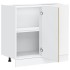 Mueble bajo para fregadero madera contrachapada roble